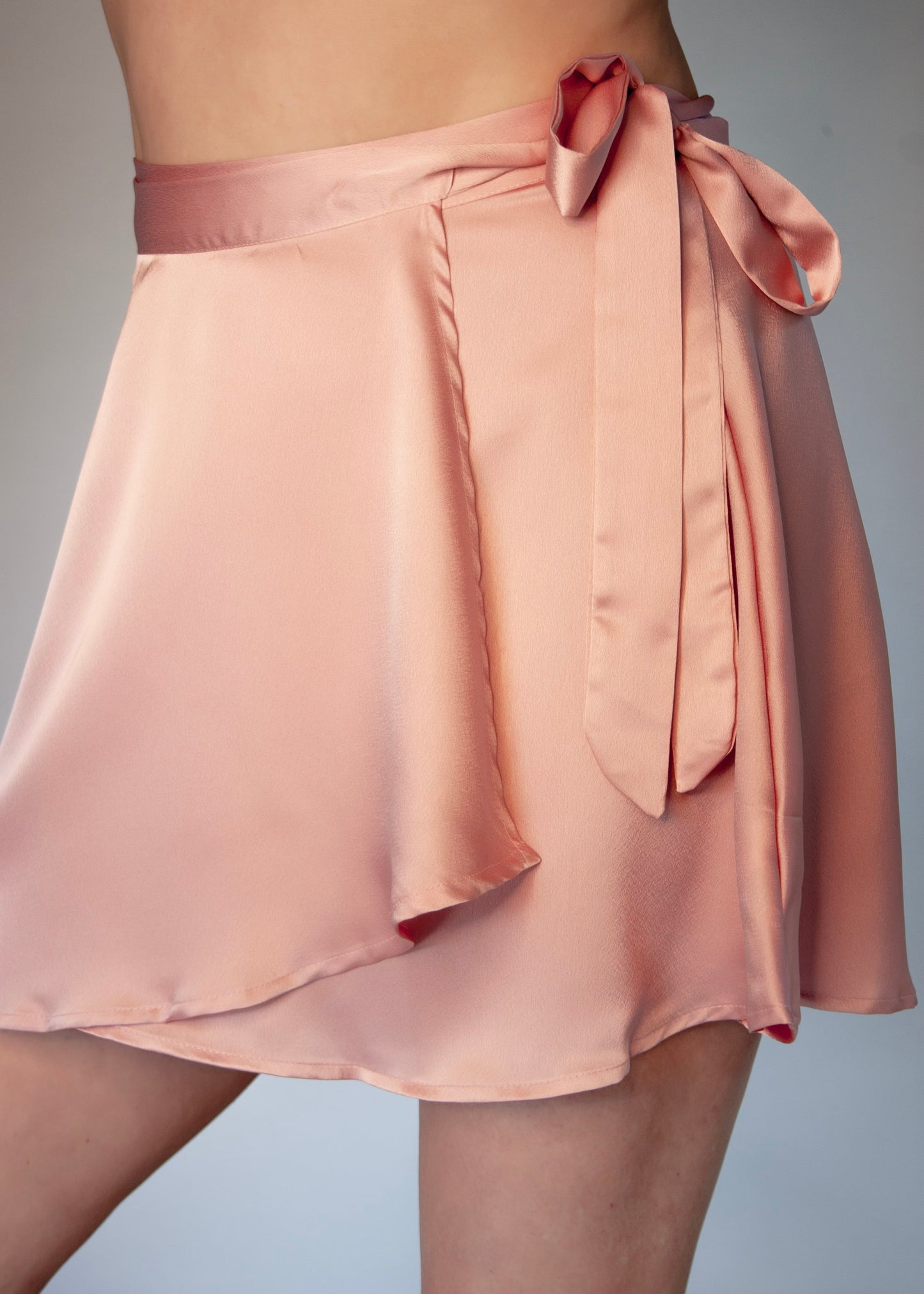 Margot Mini Ballet Skirt in Blush Pink