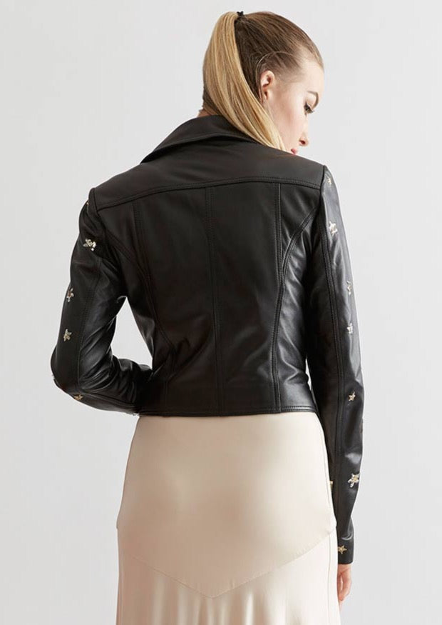 Elektra Leather Jacket