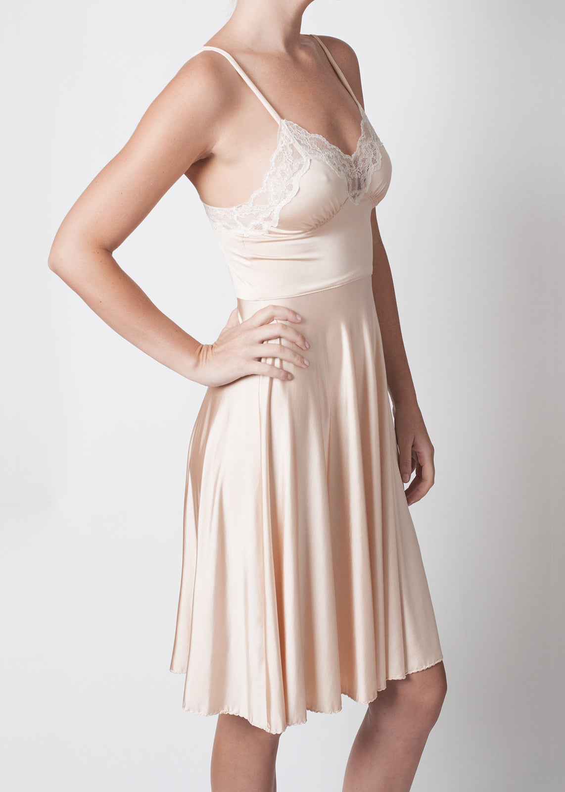 Harlow 1930's Style Midi Slip