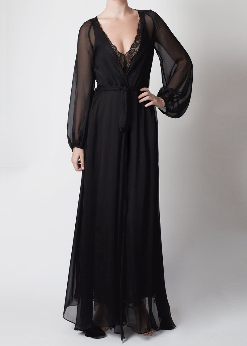 Stellar Robe in Black